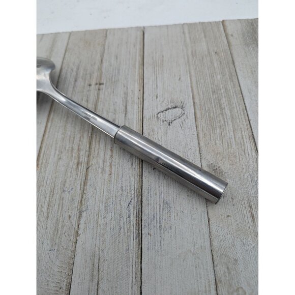 Stainless Steel Slotted Spoon 11 1/2" Unbranded Holes - Picture 6 of 6
